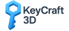 KeyCraft 3D Logo